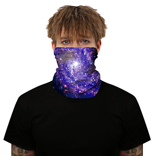 

Neck Gaiter Pollution Protection Quick Dry Ultraviolet Resistant Rainbow Balaclavas Bandana for Adults' Road Cycling Hiking Cycling