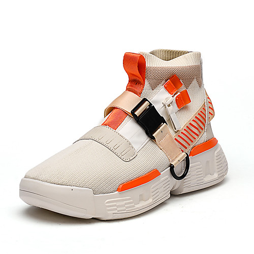 

Men's Tissage Volant Fall / Spring & Summer Trainers / Athletic Shoes Running Shoes / Walking Shoes Breathable Orange / White / Black