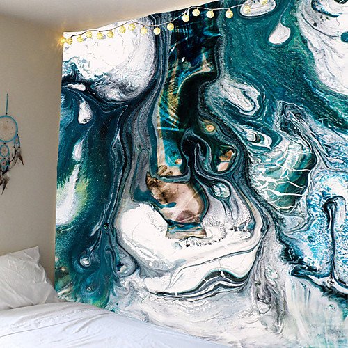 

Sterrenhemel Tapestry Van Gogh Abstract Schilderen Muur Art 3D Blauw Muur Opknoping Wandtapijten Home Decor Grote formaat tapijt