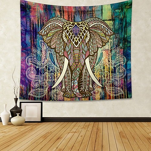 

Mandala Bohemian Wall Tapestry Art Decor Blanket Curtain Hanging Home Bedroom Living Room Dorm Decoration Boho Hippie Indian Elephant