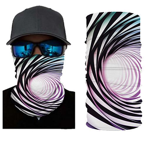 

Unisex Active / Basic Denim Rectangle Scarf / Balaclavas - Print