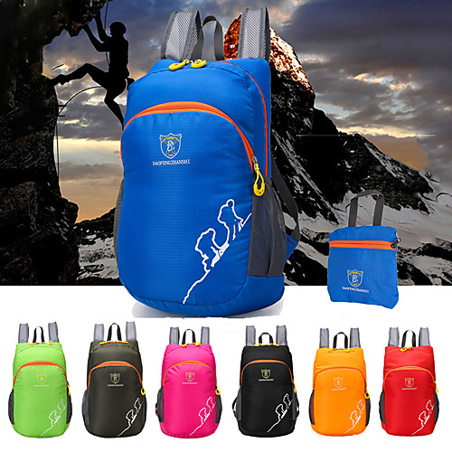 

Daofeng 20 L Hiking Backpack Lightweight Packable Backpack Breathable Rain Waterproof Fast Dry Compact Outdoor Fishing Hiking Camping Polyester Black Red Fuchsia