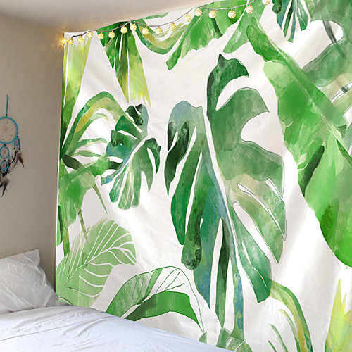 

Home Living Tapestry Wall Hanging Tapestries Wall Blanket Wall Art Wall Decor Tropical Leaf Tapestry Wall Decor