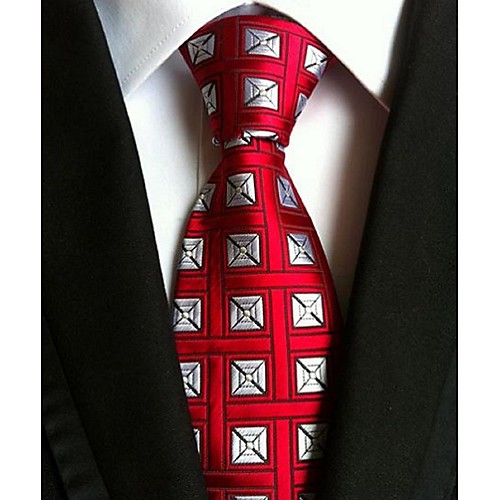 

Men's Party / Work / Basic Necktie - Print / Jacquard