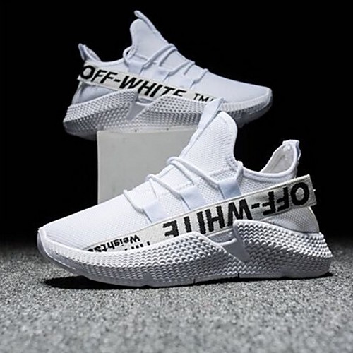 

Men's Mesh Spring & Summer Classic Athletic Shoes Running Shoes White / Black