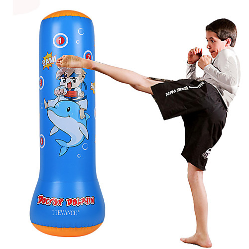 

Speed Bag Punching Bag for Boxing Youth Crossfit Weight Loss Blue / Kid's