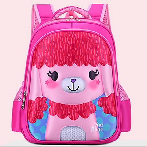 

Waterproof Polyester Zipper School Bag Animal School Black / Blue / Red