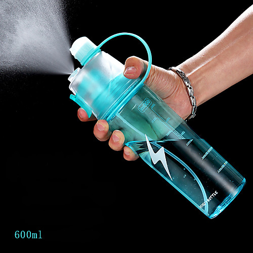 

Sport Bottle PP Portable Sport spray cooling cup 600ml