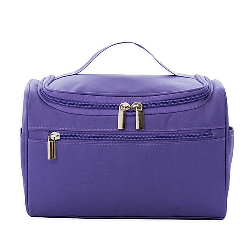 

Oxford Cloth Zipper Cosmetic Bag Outdoor Black / Purple / Fuchsia