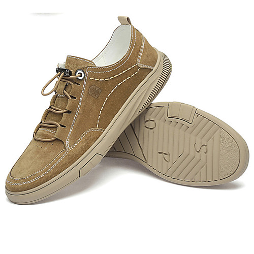

Men's Summer Casual Daily Sneakers PU Non-slipping Light Brown / Beige