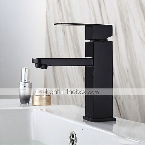 

Single HandleBathroomFaucet, Painted Finishes OneHole Centerset Basin Faucet,Stainless Steel Bathroom Sink Faucet Contain with Cold and Hot Water