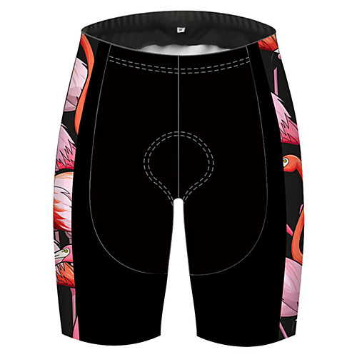 

21Grams Men's Cycling Shorts Bike Bottoms Quick Dry Sports Flamingo Black / Red Mountain Bike MTB Road Bike Cycling Clothing Apparel Bike Wear / Stretchy