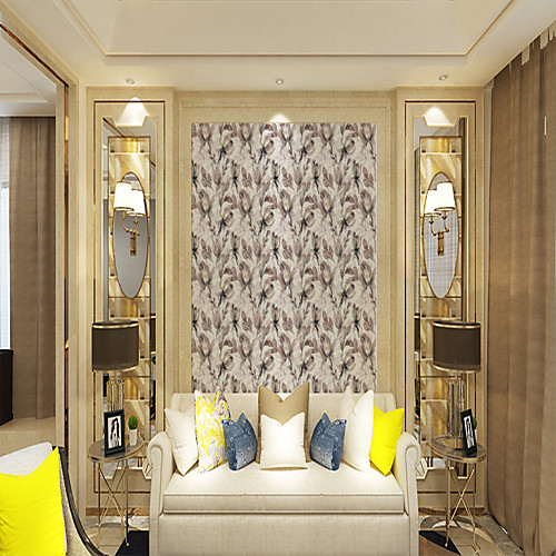 

Custom Self-Adhesive Mural Wallpaper Gray Flowers Suitable For Bedroom Living Room Coffee Shop Landscape Home Decoration Modern Wall Covering Wall Cloth Wallcovering