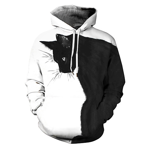 

Men's Hoodie 3D / Cartoon / Character Hooded 3D Print / Casual White US32 / UK32 / EU40 US34 / UK34 / EU42 US36 / UK36 / EU44 US38 / UK38 / EU46 US40 / UK40 / EU48 US42 / UK42 / EU50 US44 / UK44