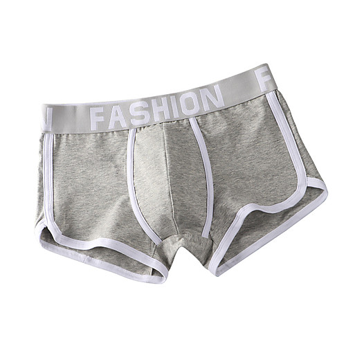 

Men's Sports Underwear Boxer Brief Trunks 1pc Elastane Sports Shorts Underwear Shorts Bottoms Running Walking Jogging Training Breathable Quick Dry Soft Fashion White Black Red Grey Royal Blue