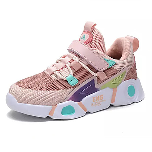 

Boys' / Girls' Comfort PU / Elastic Fabric Trainers / Athletic Shoes Big Kids(7years ) Running Shoes Black / Pink / Dark Blue Spring