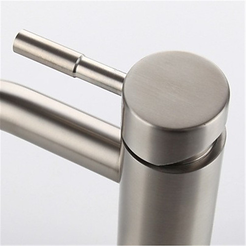 

Stainless Steel Basin Faucet Single Hole Hot And Cold Mixed Water Bathroom Hand Wash Basin Faucet