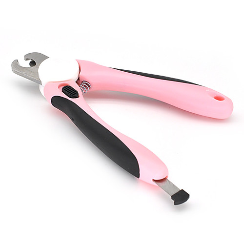 

Dog Cat Pets Cleaning Resin Stainless steel Nail Clipper Nail File Washable Durable Casual / Daily Pet Grooming Supplies Pink Blue 1