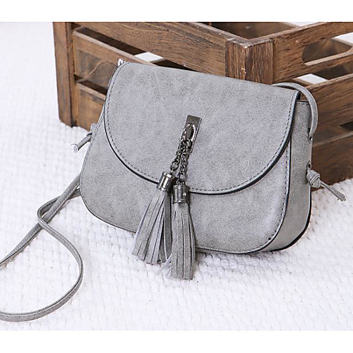 

Women's PU Crossbody Bag Solid Color Dark Brown / Blushing Pink / Brown