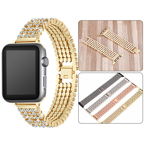 

Stainless Steel Watch Band Strap for Apple Watch Series 4/3/2/1 17cm / 6.69 Inches 2.2cm / 0.9 Inches