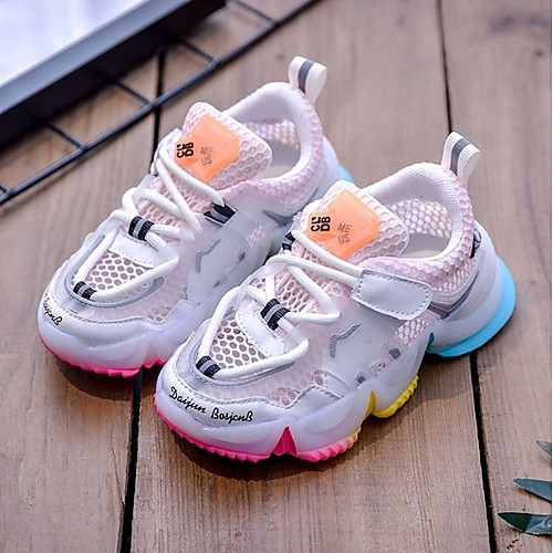 

Girls' Comfort Mesh Trainers / Athletic Shoes Little Kids(4-7ys) / Big Kids(7years ) Pink / Blue Spring