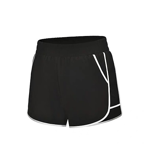 

Women's High Waist Running Shorts Athletic Shorts Workout Shorts Mesh Elastane Sports Bottoms Running Jogging Training Breathable Quick Dry Soft Fashion Black Blushing Pink / Micro-elastic