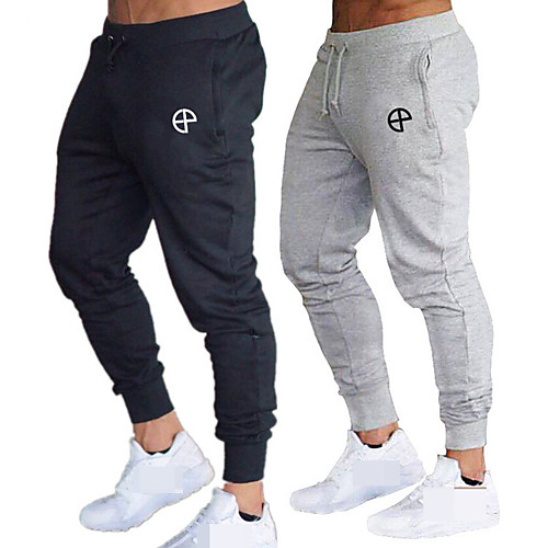 

Men's High Waist Jogger Pants Joggers Running Pants Track Pants Sports Pants 1pc Drawstring Sports Bottoms Running Walking Jogging Training Breathable Moisture Wicking Soft Fashion Black Red Army