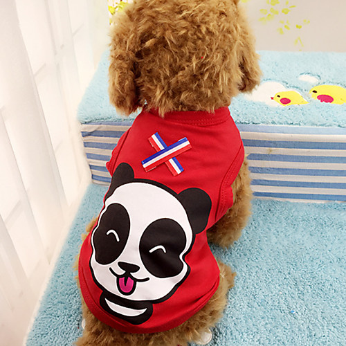 

Dog Vest Dog Clothes Red Green Costume Cotton Character Cute XS S M L XL