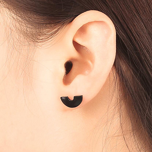 

Women's Earrings Holiday Wedding Birthday Romantic Earrings Jewelry Gold / Silver / Black For Date Street Festival 1 Pair