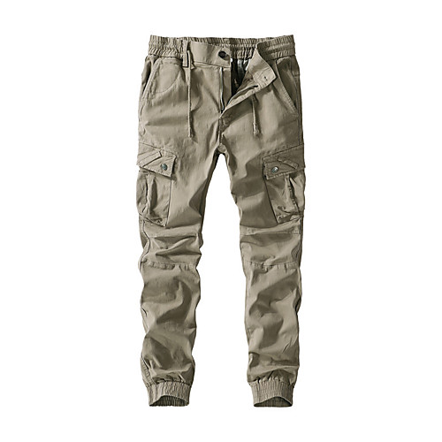 

Men's Hiking Pants Hiking Cargo Pants Summer Outdoor Breathable Quick Dry Soft Sweat-wicking Cotton Pants / Trousers Bottoms Running Camping / Hiking Hunting Black Army Green Khaki 28 30 32 34 36