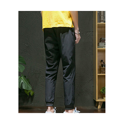 

Men's Hiking Pants Hiking Cargo Pants Summer Outdoor Breathable Quick Dry Sweat-wicking Comfortable Cotton Pants / Trousers Bottoms Running Camping / Hiking Hunting Black Grey Dark Navy S M L XL XXL