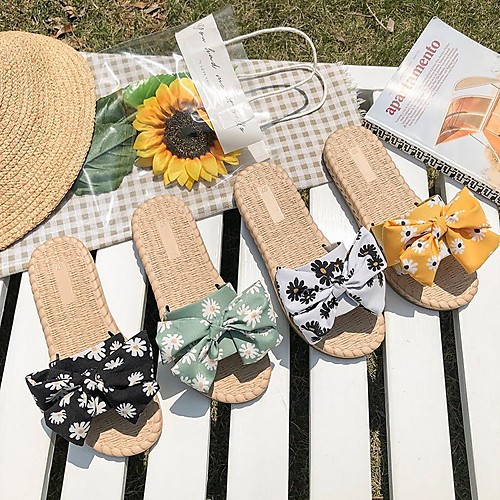

2020 New In Women's Platform Espadrilles Sandals Women's Indoor Slippers