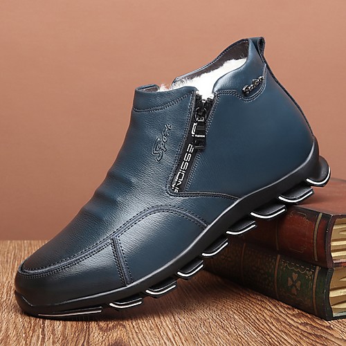 

Men's Spring & Summer Classic Daily Boots PU Black / Blue / Brown