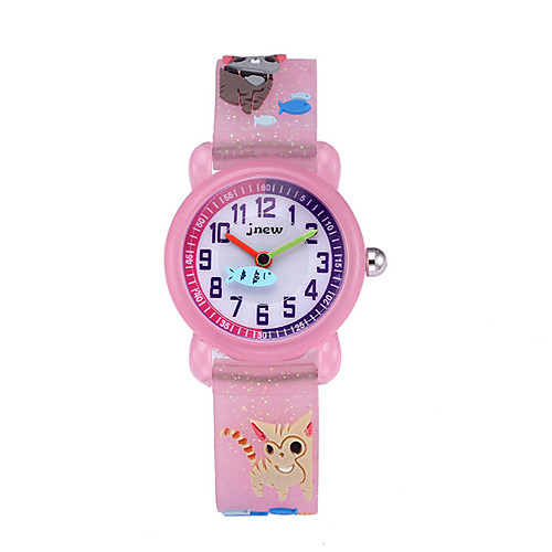 

Kids Sport Watch Automatic self-winding Water Resistant / Waterproof Analog Cartoon Halloween - Purple Blushing Pink