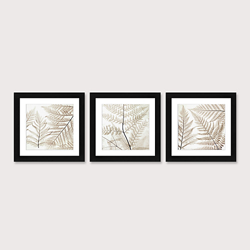 

Framed Art Print Framed Set 3 - Floral Landscape PS Illustration Wall Art