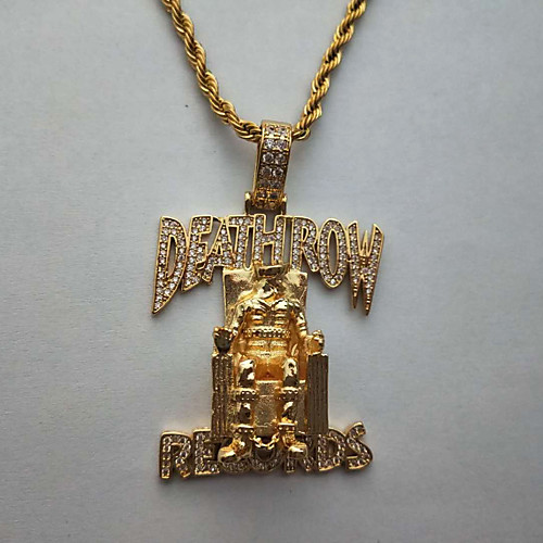 

Clear Cubic Zirconia Statement Necklace Lockets Necklace Chains European Rock Hippie Hip Hop Copper Gold 60.96 cm Necklace Jewelry For Christmas Halloween Street Beach