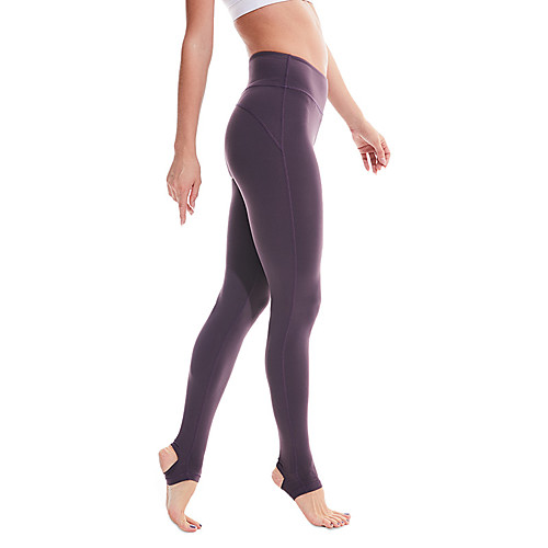 

Women's High Waist Yoga Pants Stirrup Fashion Black Purple Red Gray Nylon Running Fitness Gym Workout Tights Leggings Sport Activewear Breathable Comfort Tummy Control Butt Lift Moisture Wicking High