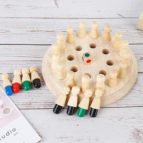

Board Game Educational Toy Momory Chess Wooden Child's Preschool Boys and Girls Toys Gifts