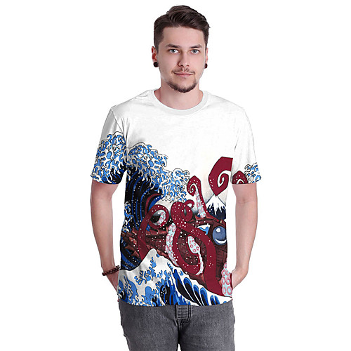 

Inspired by Galaxy T-shirt Terylene Print Printing For Men's / Women's