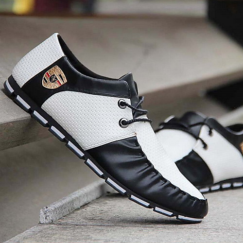 

Men's Spring / Summer Classic Daily Oxfords PU Black / White / White / Black