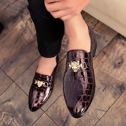 

Men's Summer Outdoor Loafers & Slip-Ons PU Non-slipping Black / Red / Blue