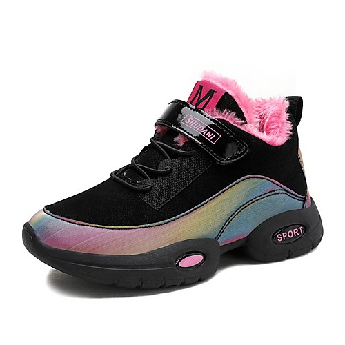 

Girls' Comfort Synthetics Trainers / Athletic Shoes Little Kids(4-7ys) Purple / Fuchsia Winter