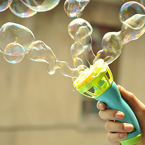 

C-119496 Bubble Machine Family Portable Adorable Electric Plastic Shell Adults Boys and Girls Toy Gift 1 pcs