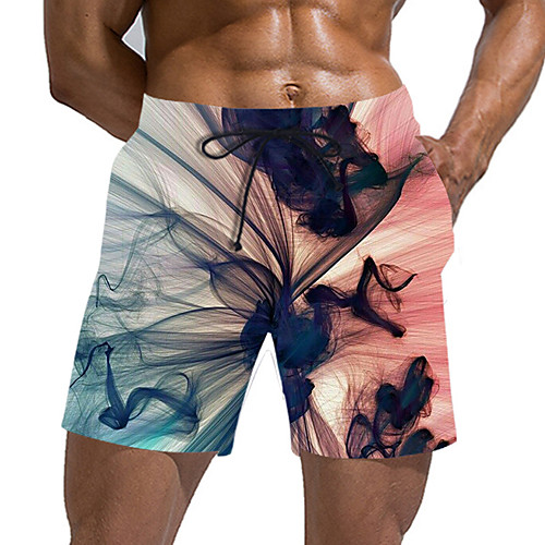 

Men's Sporty Basic Daily Holiday Slim Chinos Shorts Pants - 3D Print Drawstring Summer Blue US32 / UK32 / EU40 / US34 / UK34 / EU42 / US36 / UK36 / EU44