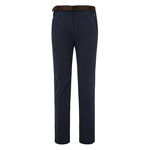 

Men's Hiking Pants Summer Outdoor Breathable Quick Dry Soft Stretchy Elastane Pants / Trousers Bottoms Camping / Hiking Hunting Fishing Dark Grey Black Dark Navy L XL XXL XXXL 4XL Standard Fit