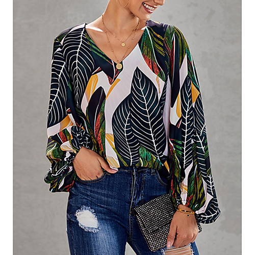 

Summer Floral Print Blouse