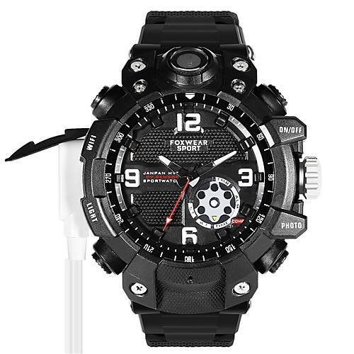 

KUPENG Unisex Digital Watch Digital Sporty Stylish Silicone Black Creative New Design Large Dial Analog Outdoor Fashion - Black Two Years Battery Life