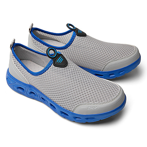 

Men's Summer Sporty / Casual Daily Outdoor Trainers / Athletic Shoes Water Shoes / Upstream Shoes Mesh Non-slipping Wear Proof Black / Blue / Gray