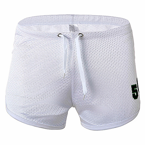 

Men's Basic Boxers Underwear - Normal Low Waist Light Blue Red Blue M L XL
