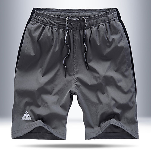 

Men's Hiking Shorts Summer Outdoor Breathable Quick Dry Stretchy Sweat-wicking Cotton Shorts Bottoms Camping / Hiking Hunting Fishing Grey Royal Blue Dark Blue M L XL XXL XXXL Standard Fit